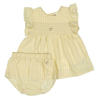 L by Ladida Yellow Check Set