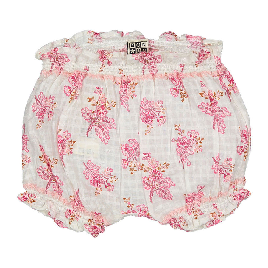 Bonton Ecru Lancienne Baby Shorts
