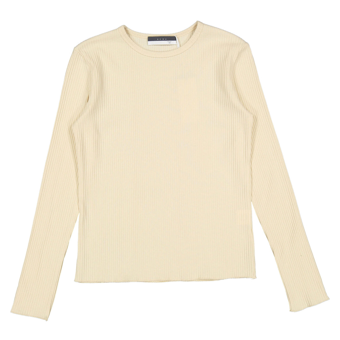 ROWE Ecru Ribbed Top