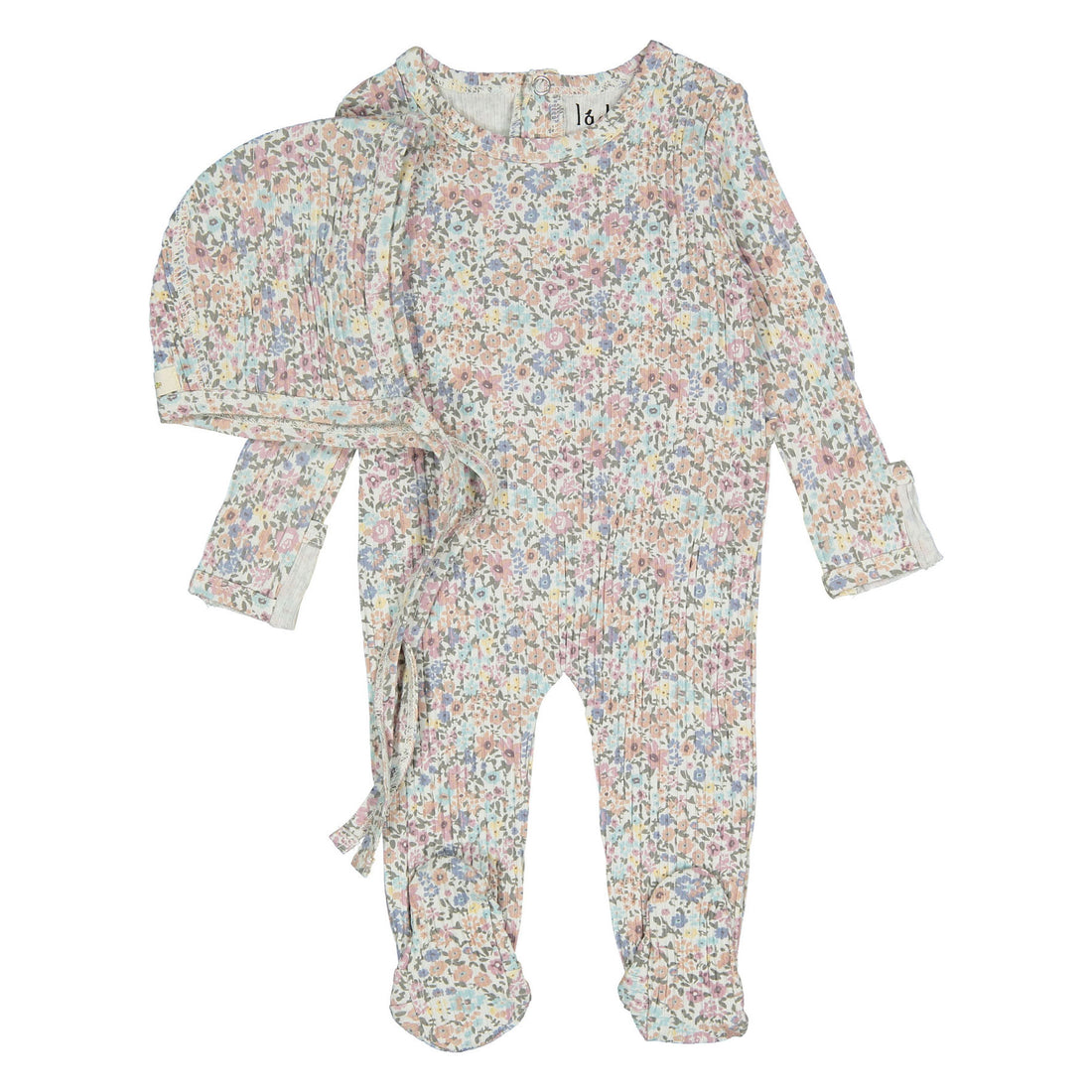 Ladida Layette Secret Garden Footie+ Bonnet