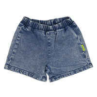 Ladida WKND Denim Logo Shorts