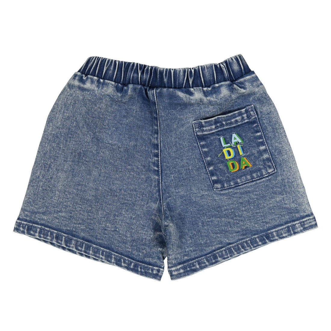 Ladida WKND Denim Logo Shorts