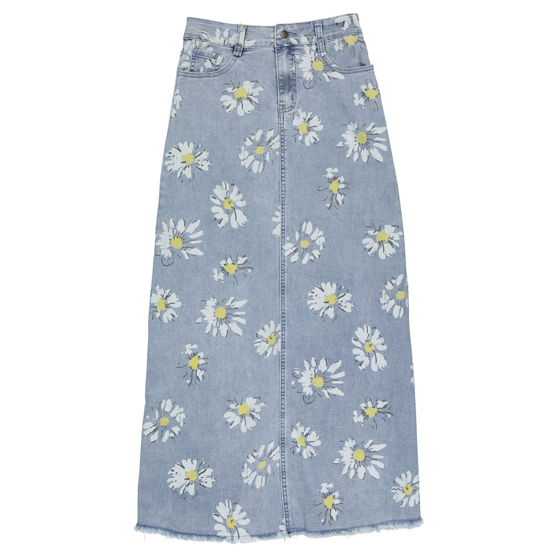 ROWE Light Denim Sunflower Skirt