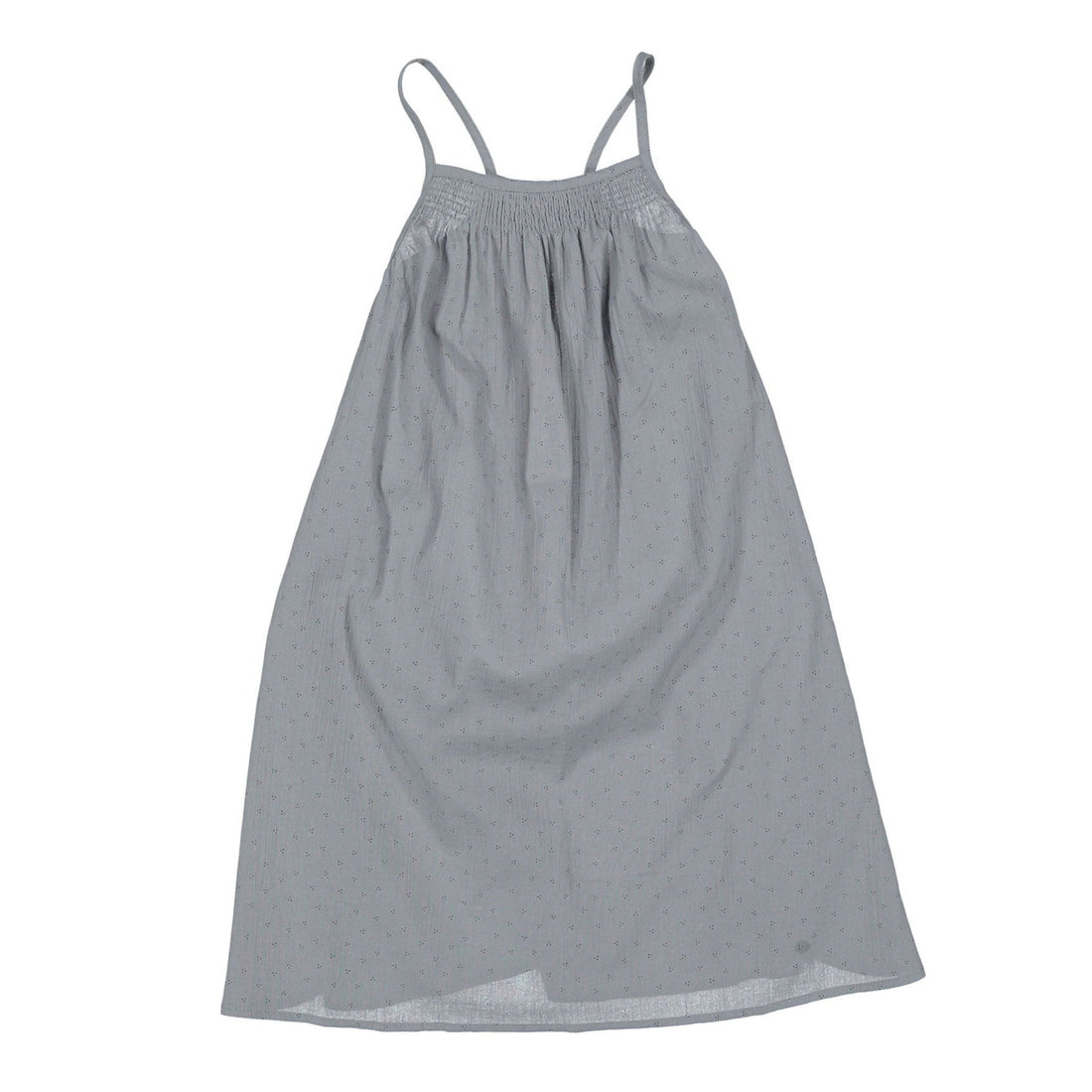 Bene Bene Grayish Blue Calm Dot Camisole Dress