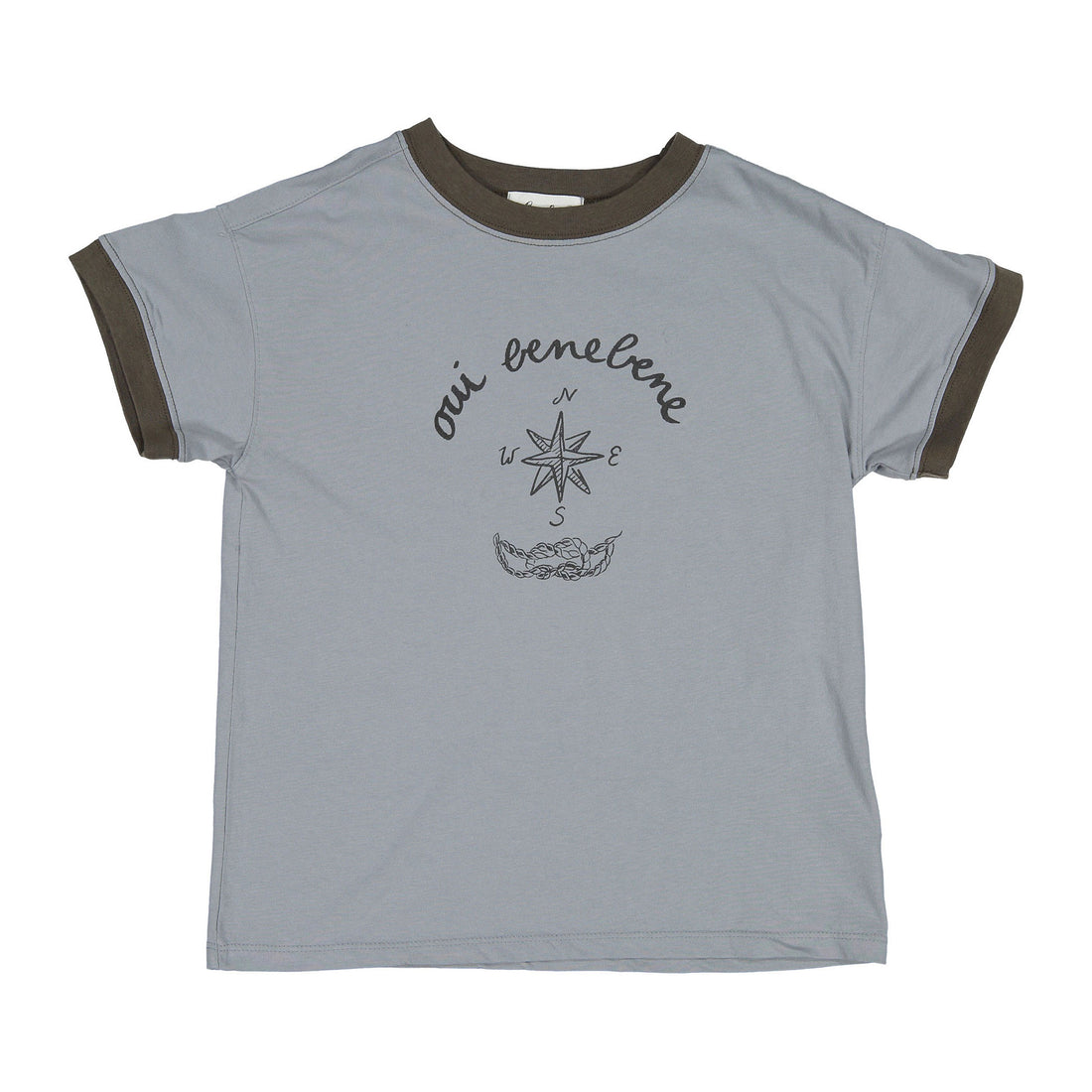 Bene Bene Grayish Blue Marine T-shirt