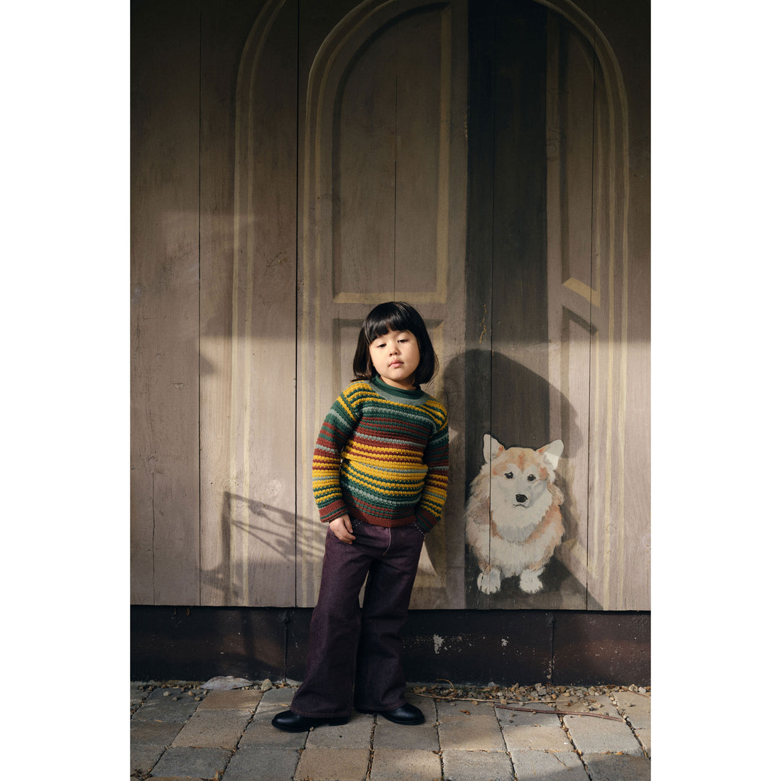 Misha and Puff  Laurel Arches Roll Neck Sweater