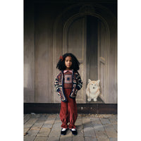 Misha and Puff  Madder Root Velvet Zuzu Pant