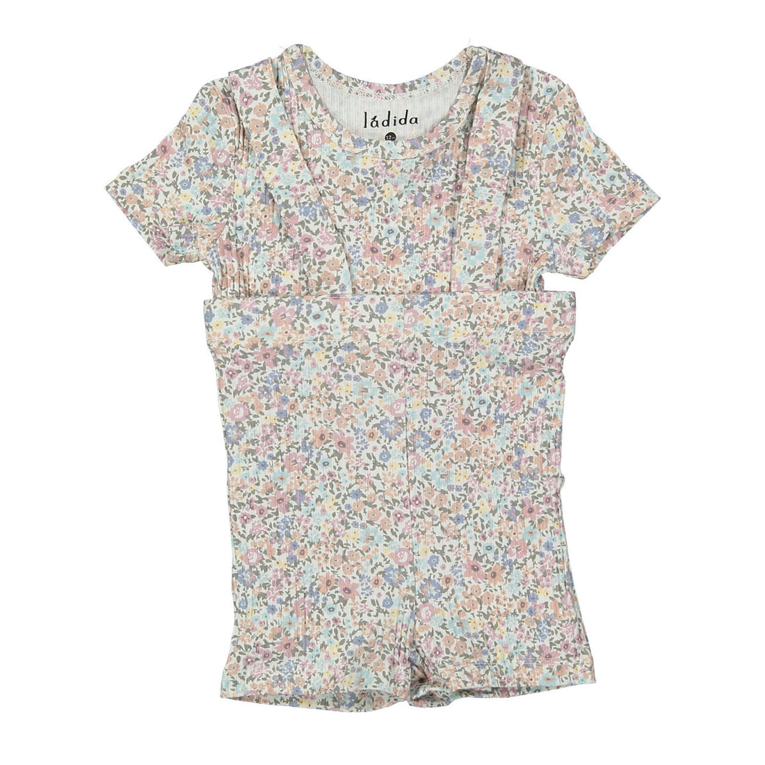 Ladida Layette Secret Garden Suspender Set