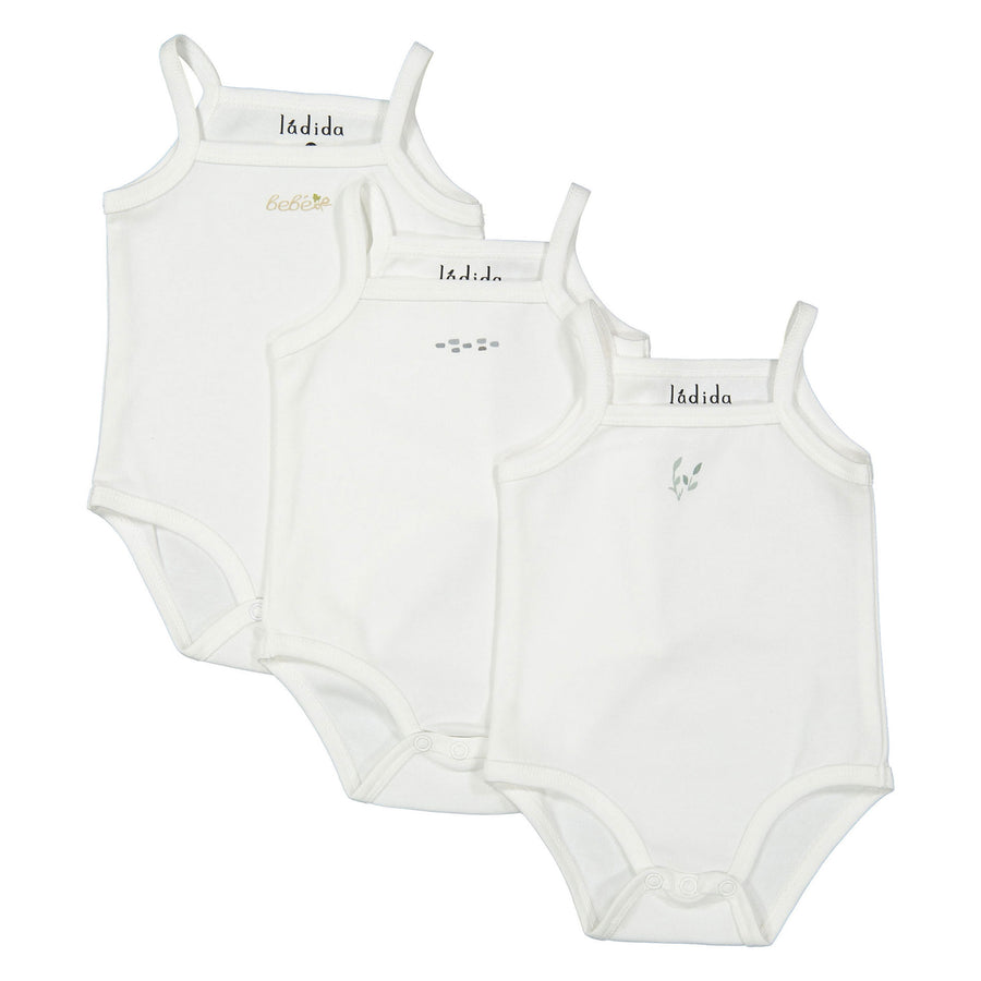 Ladida Layette 3 Pack Onesies