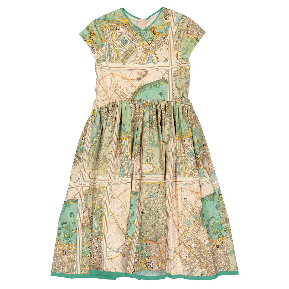 The Middle Daughter Old London Map Slip Road Special Dress
