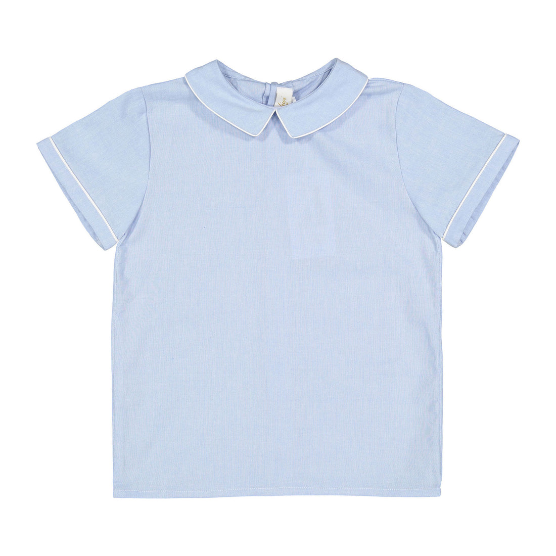 Kidiwi White Celeste Chambray Clovis Shirt
