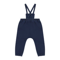 Calla Lili Denim Blue Romper