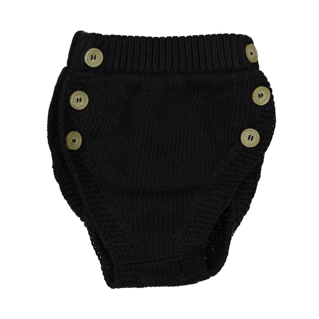 Little Creative Factory Black Monobloc Knit Culotte