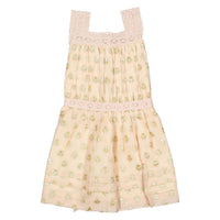 Bonjour Light Pink Chanderi Eleonore Dress