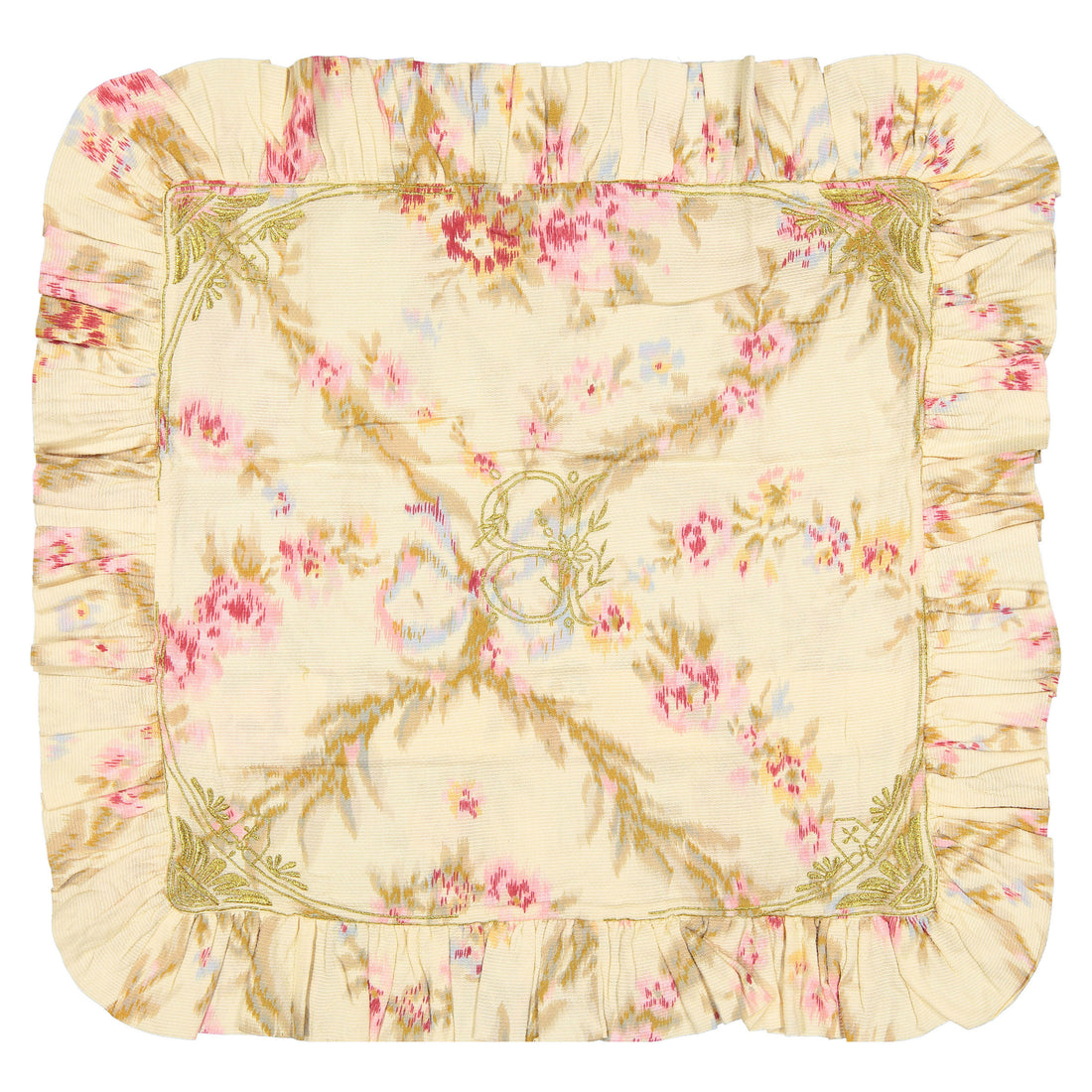 Bonjour Antoinette Print Pique Pillow Case