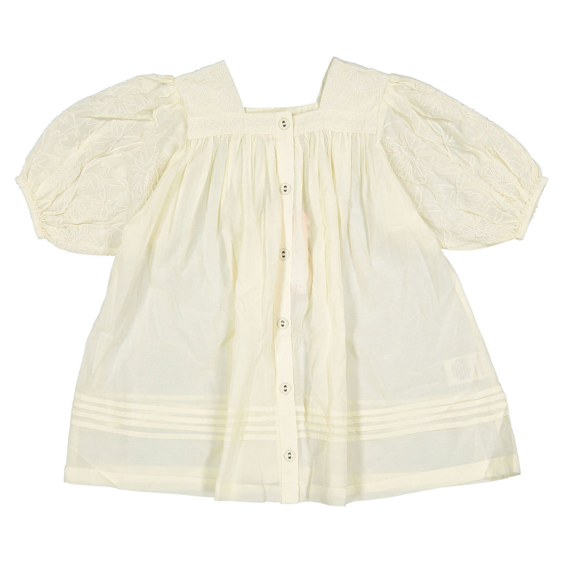 Bonjour Natural Seersucker Blouse