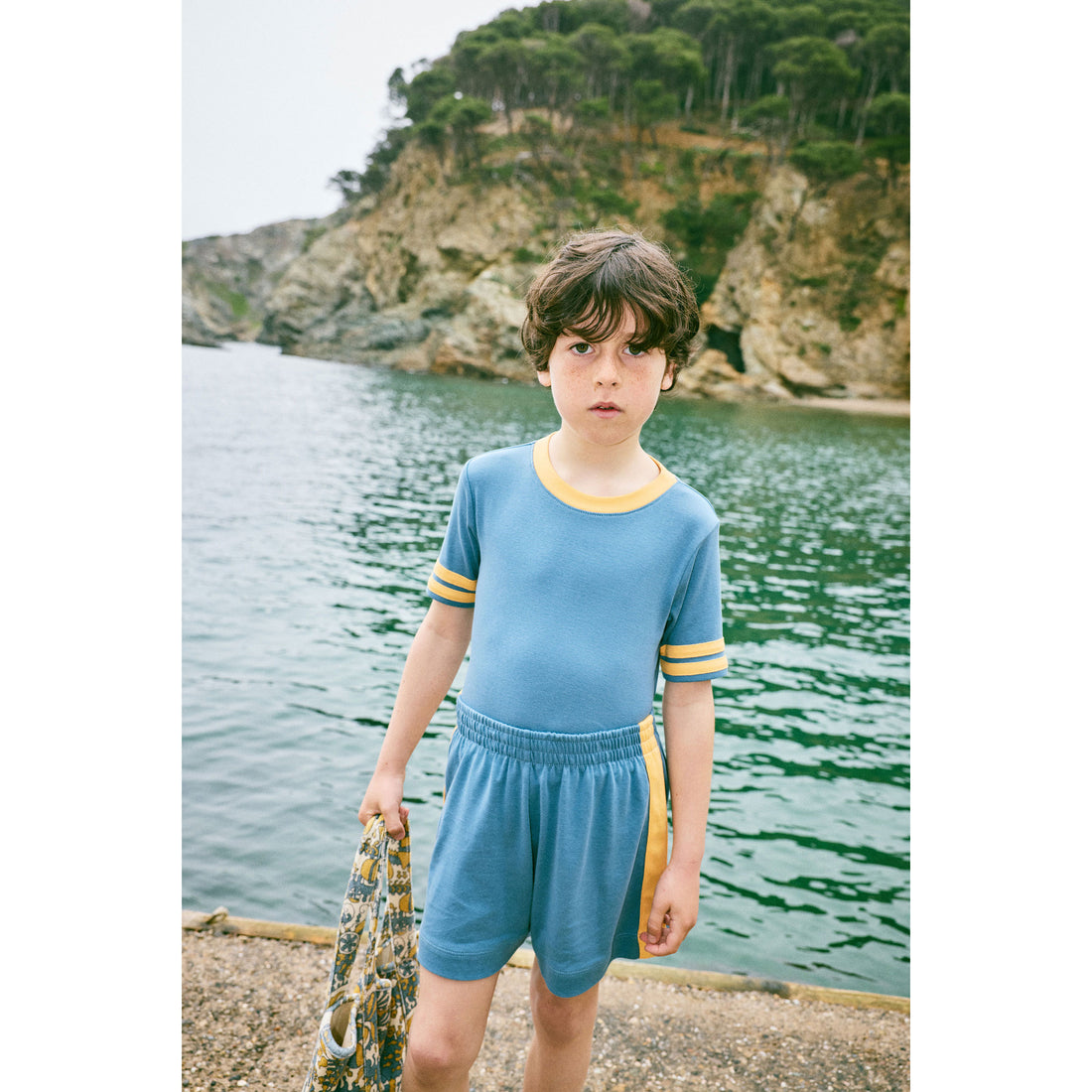 Misha and Puff Blue Slate Rec Tee
