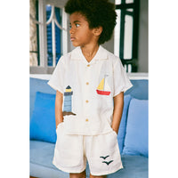 Misha and Puff String Seaside Leon Top