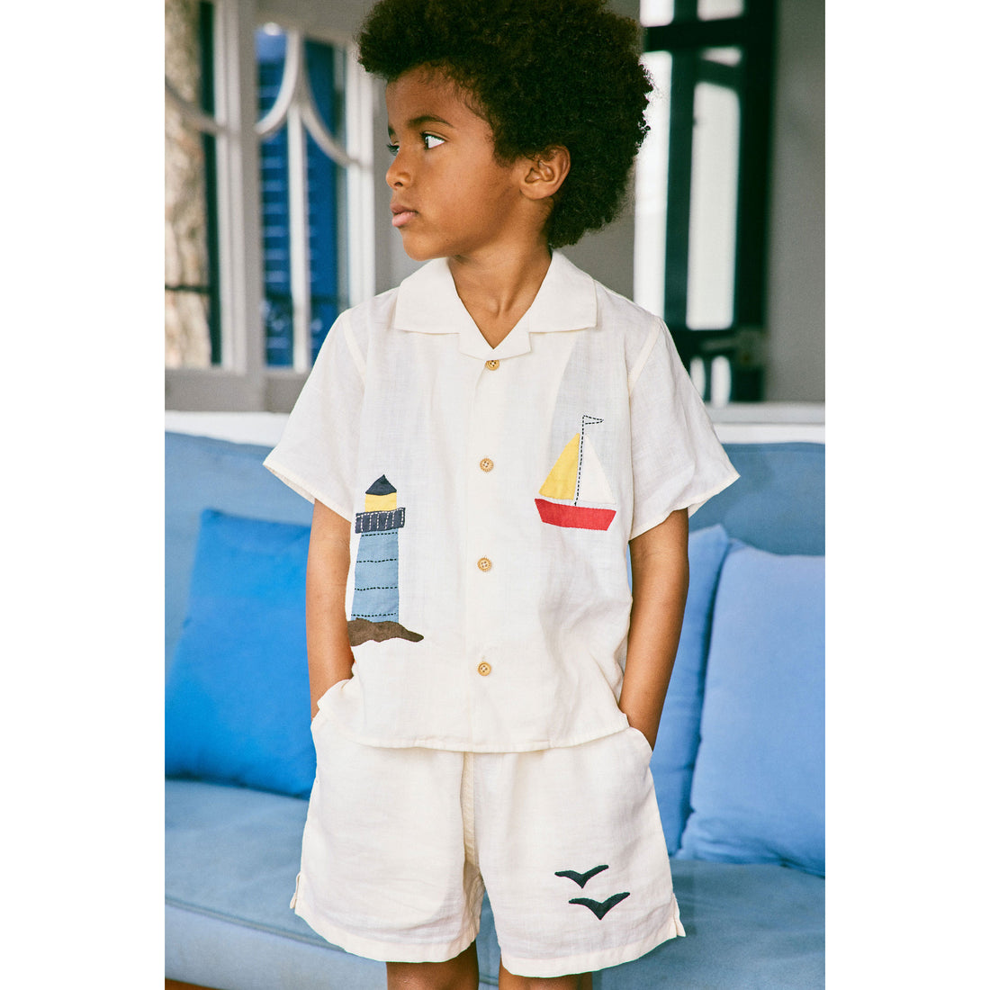 Misha and Puff String Seaside Traveler Short