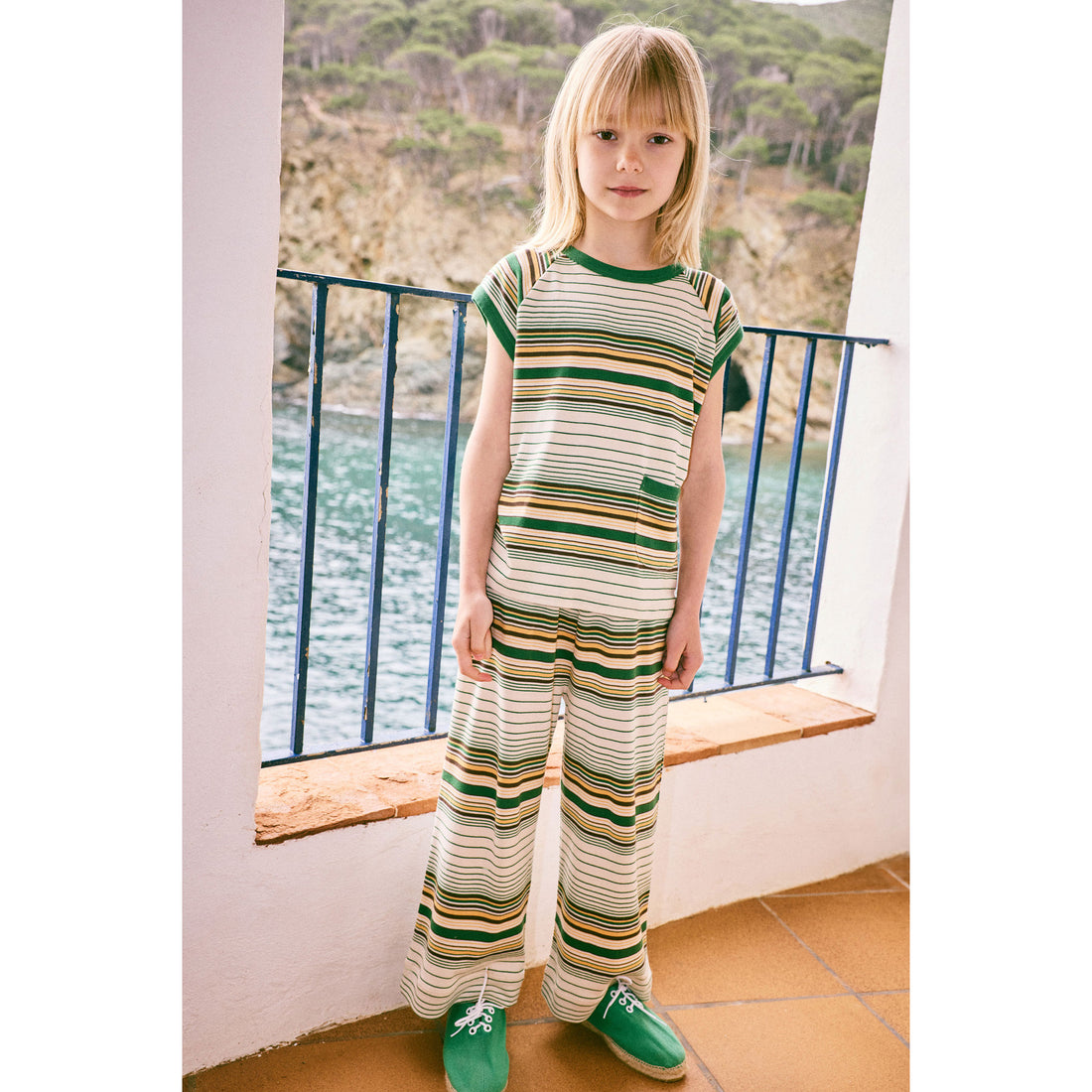 Misha and Puff Lawn Patio Stripe Beach Pant