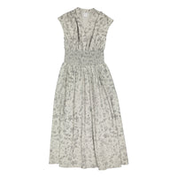 Ava and Lu Light Grey  Butterfly Floral Dress