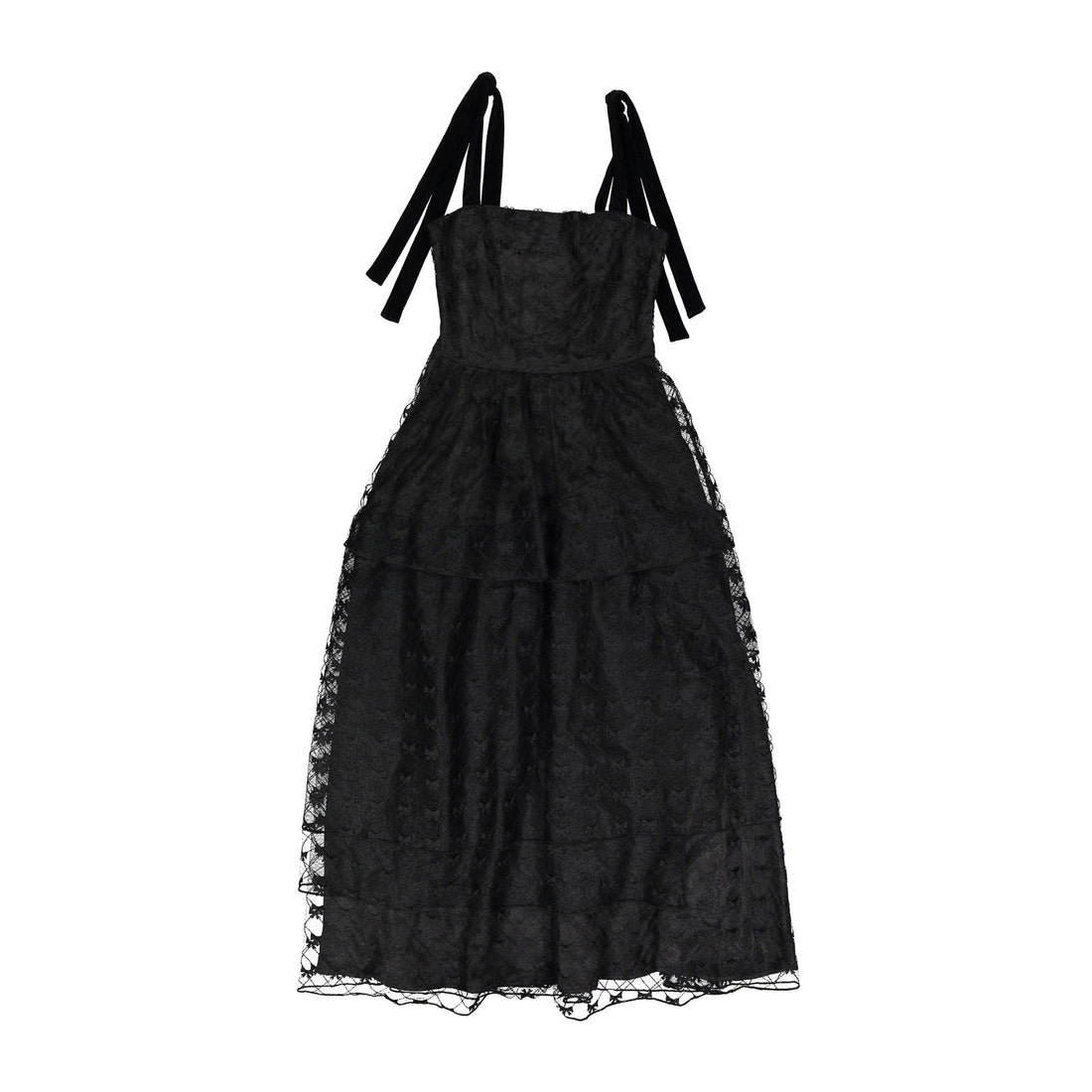 A4 Black Lace Jumper
