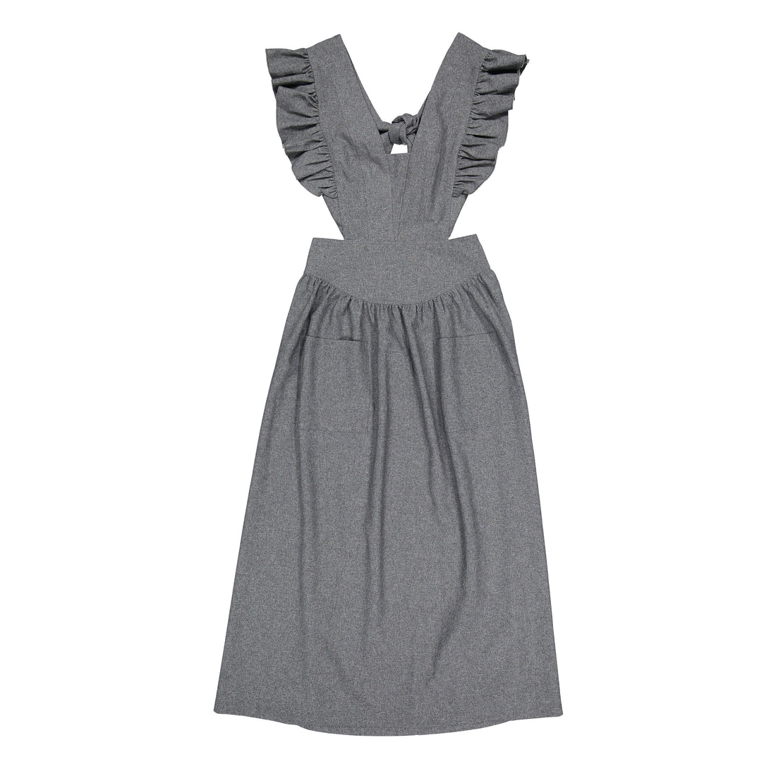 Ava and Lu Grey Bow Back Jumper
