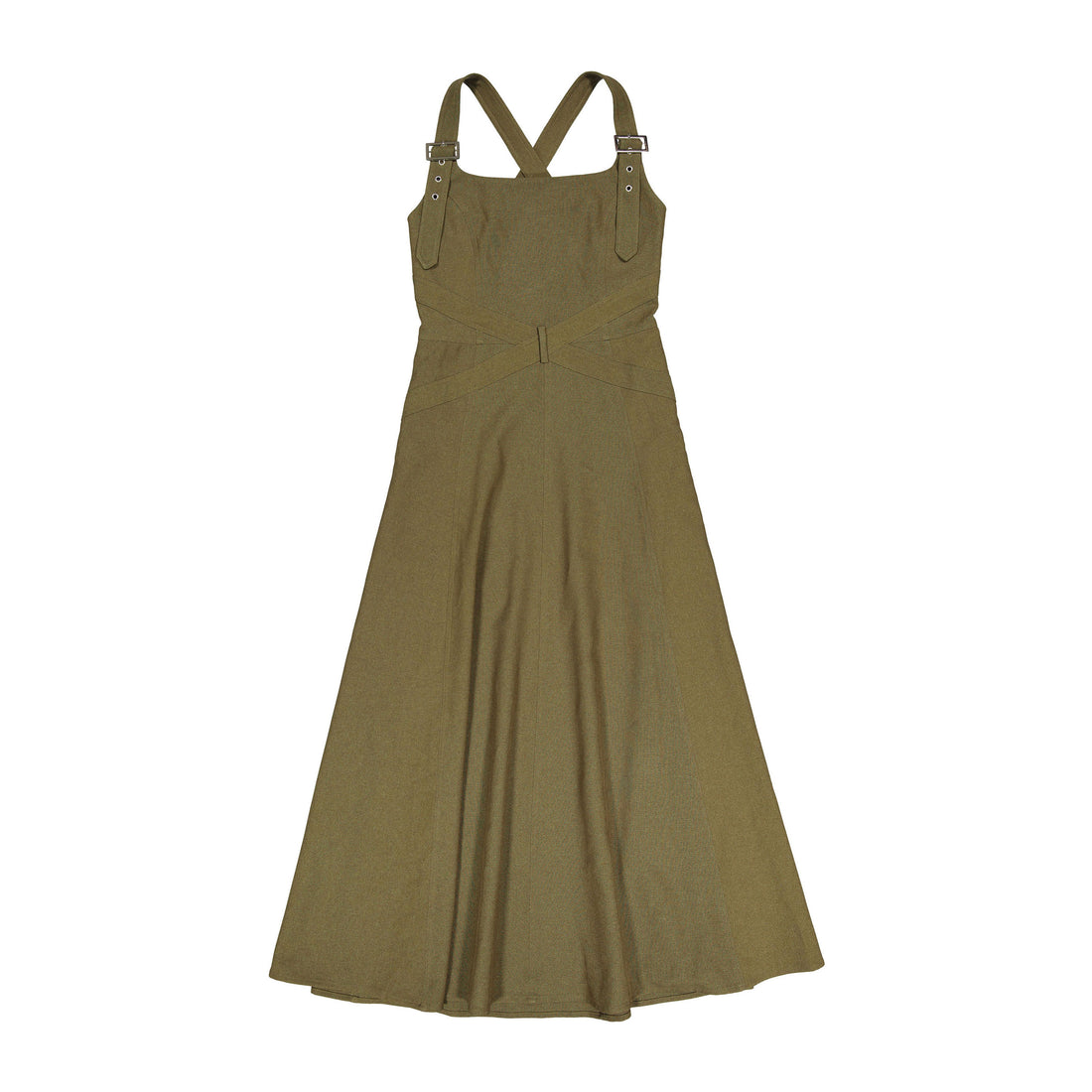 Ava and Lu Olive Buckle Jumper