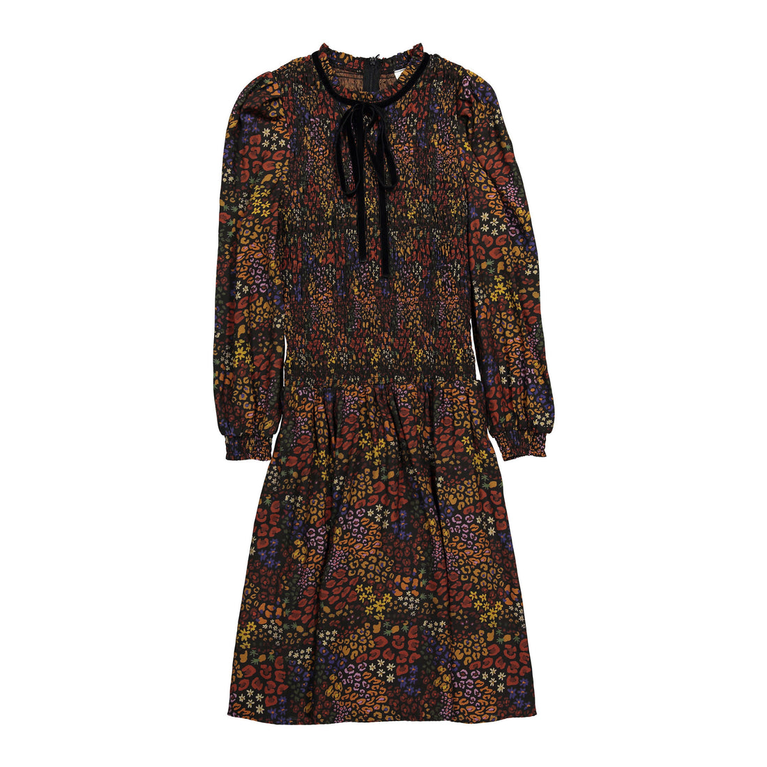 Darlin Multi Floral Smocked Dress