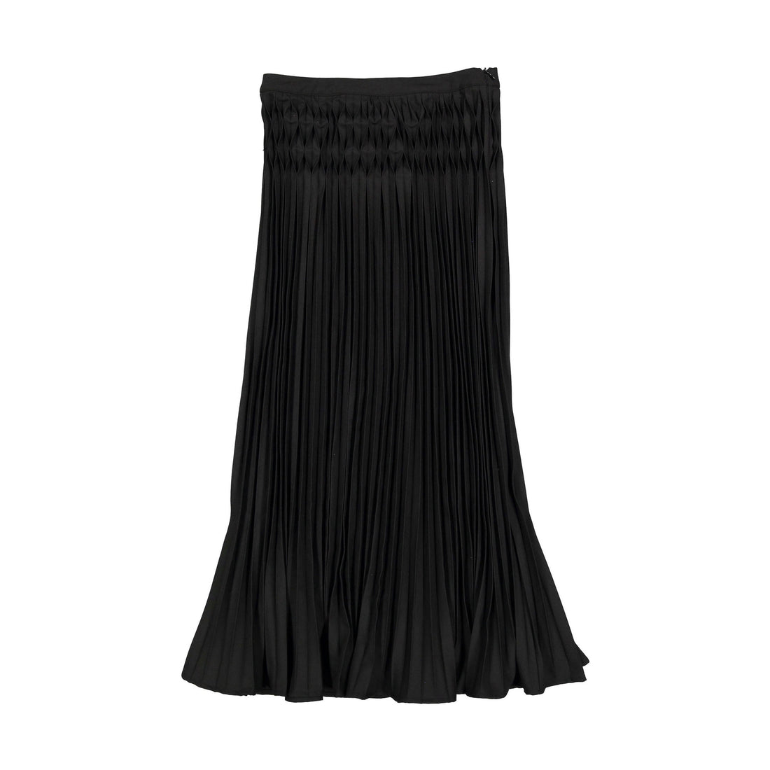 Ava and Lu Black Pleated Skirt