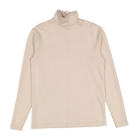 Darlin Beige Neck Detailed Turtleneck