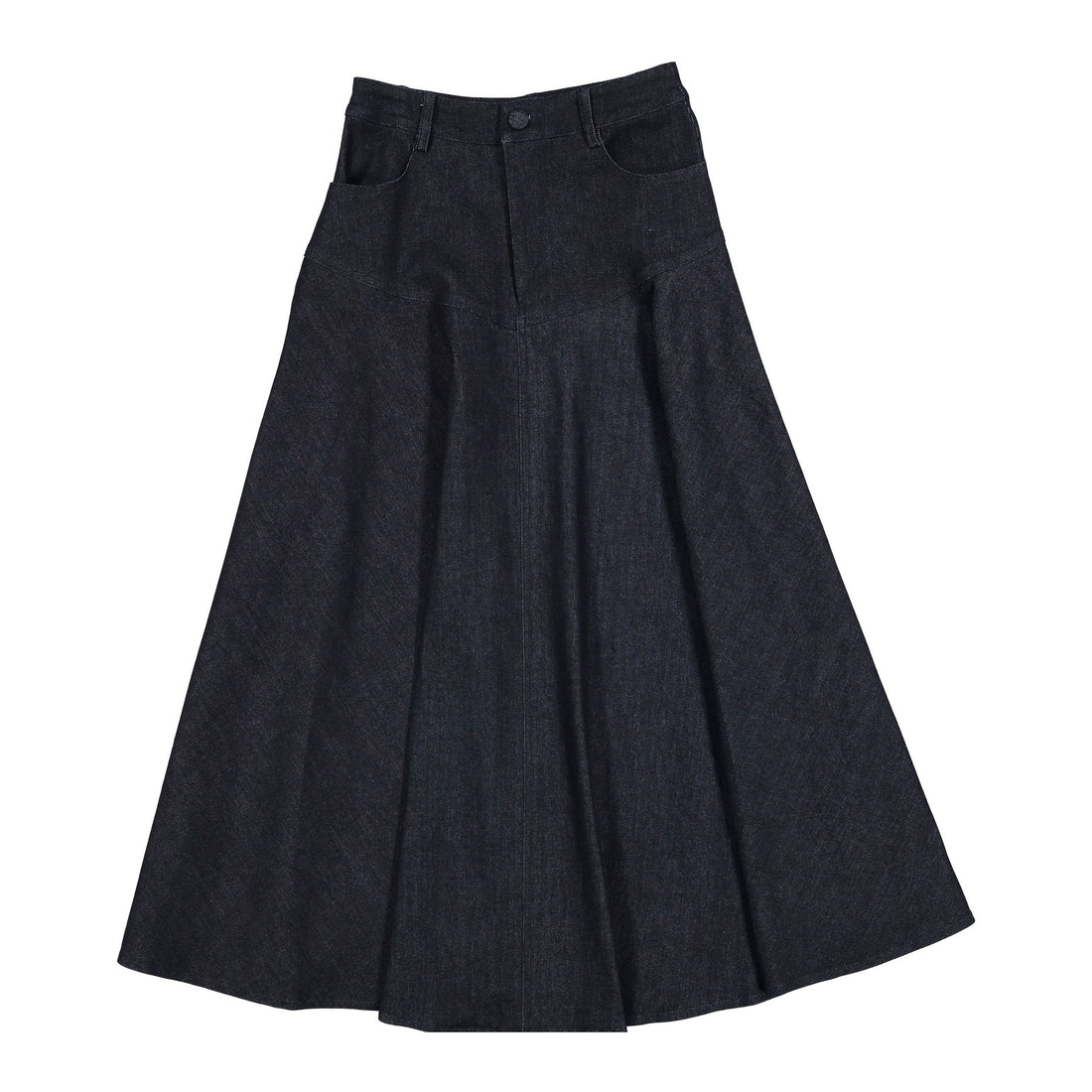 Ava Jeans Blue Denim A Line Skirt