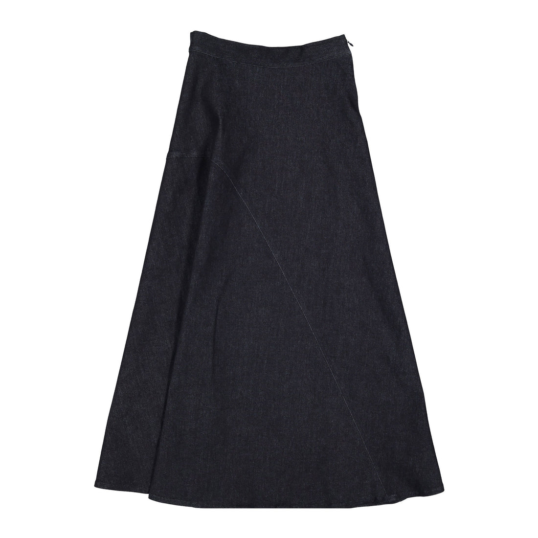 Ava Jeans Dark Denim Flowy Skirt