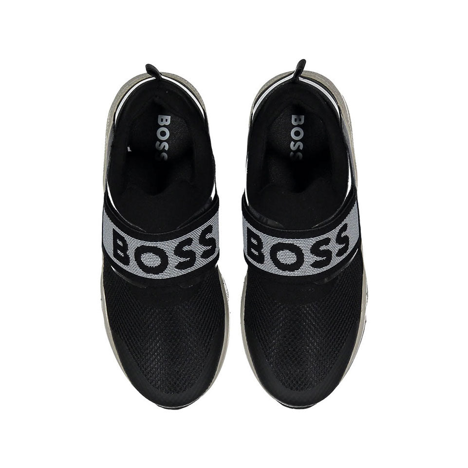 Hugo Boss Black Slip On Sneakers