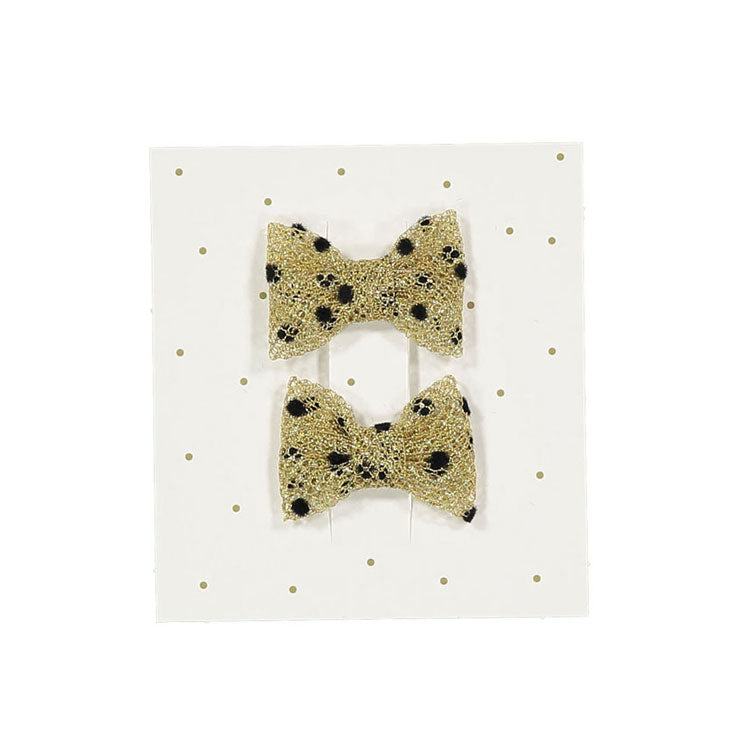 Bonpoint Gold Miniclic Hair Clip