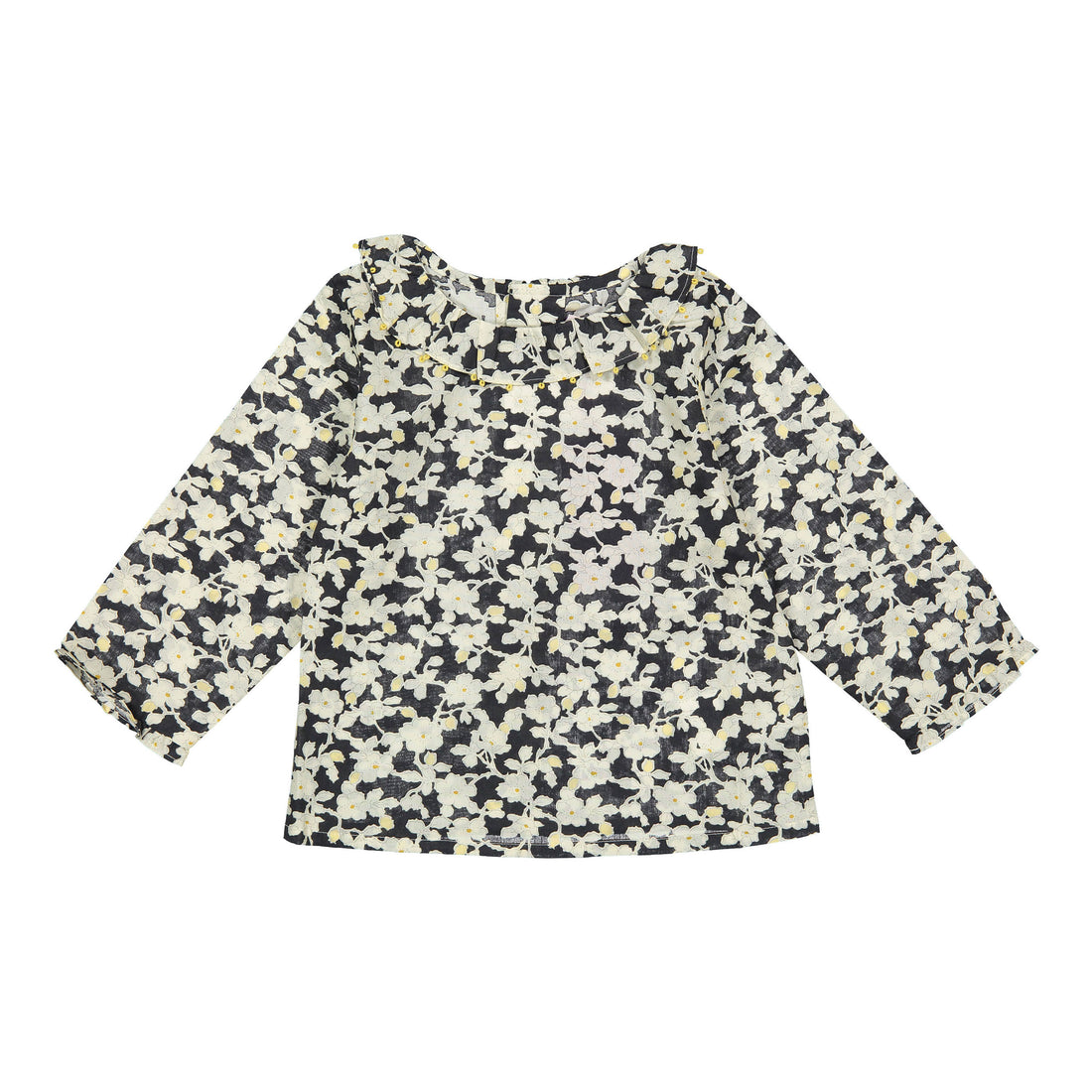 Bonpoint Black Ganiti Baby Shirt