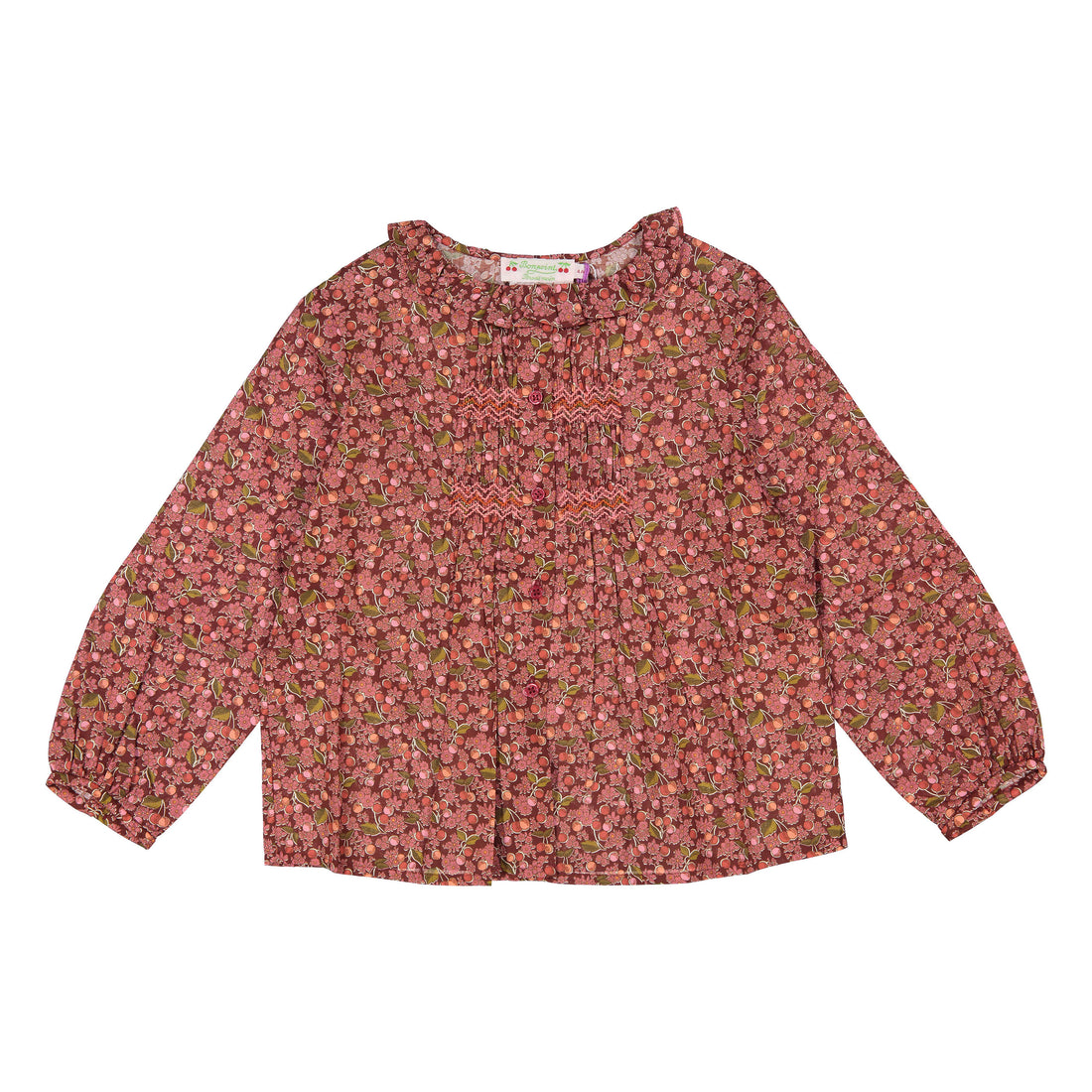 Bonpoint Raspberry Gentille Shirt