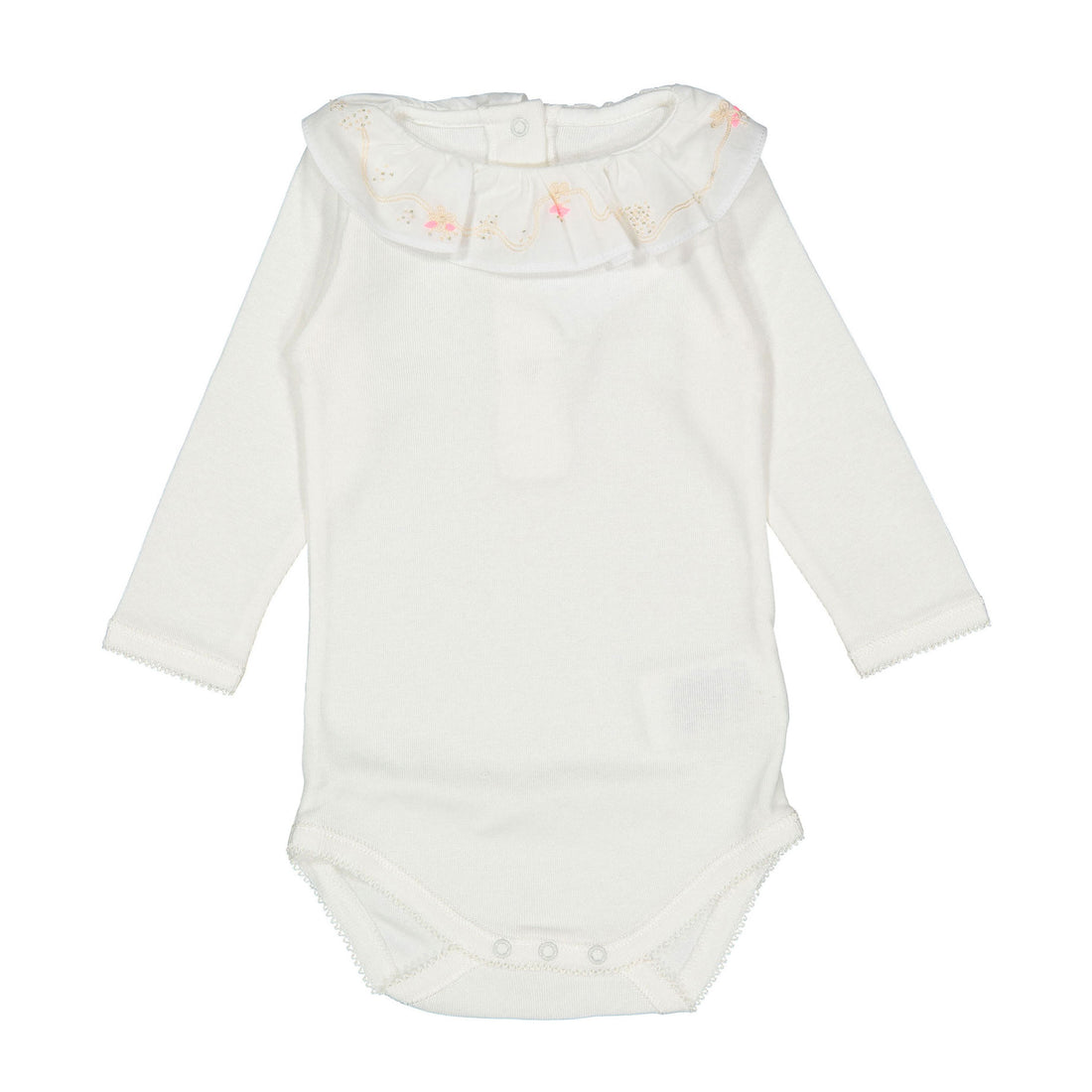 Bonpoint Off White June Bodysuit