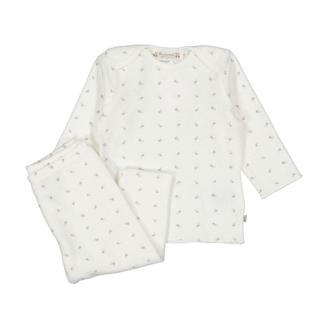 Bonpoint Cement Timi Baby Outfit