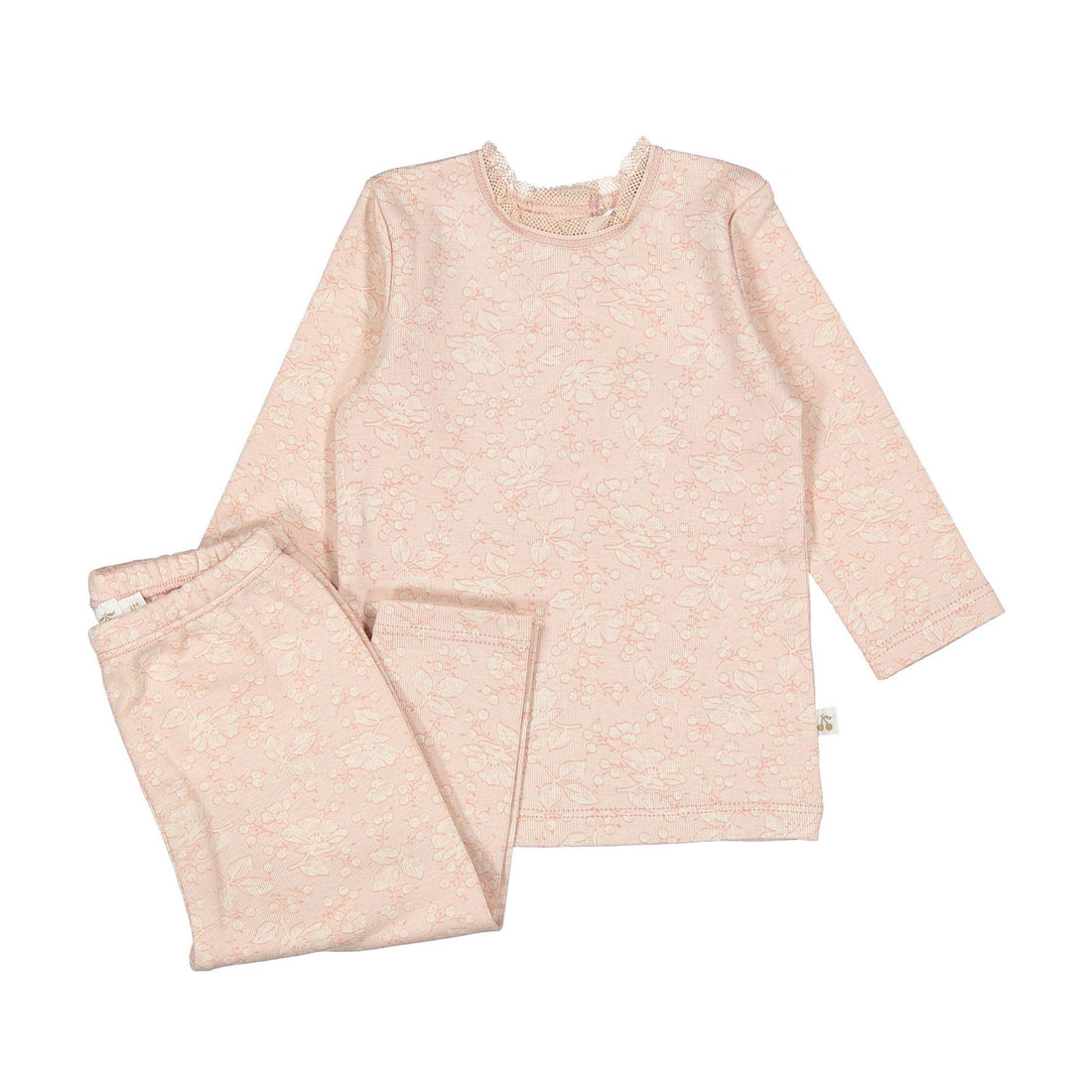 Bonpoint Dusty Pink Genna Baby Outfit