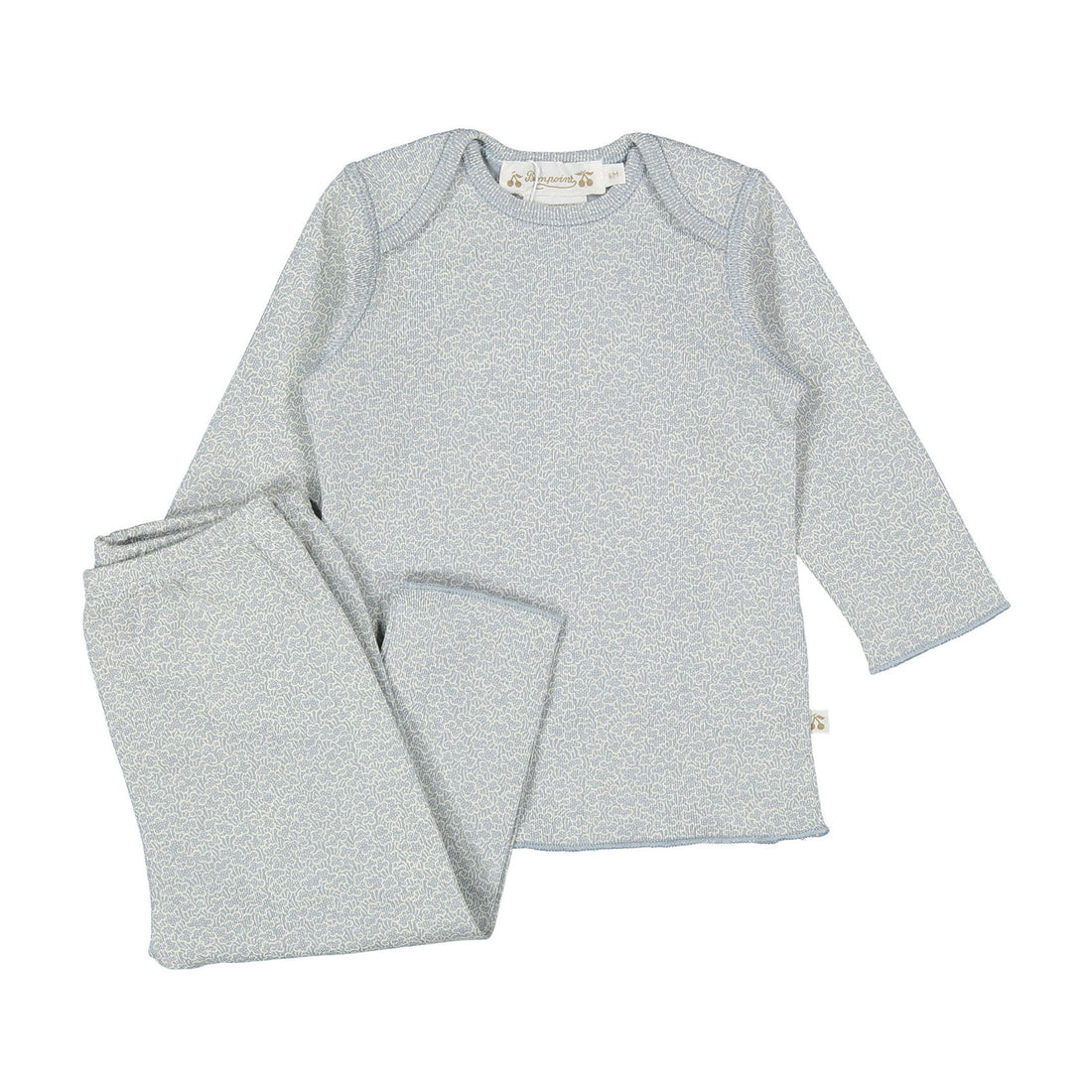 Bonpoint Blue Greytimi Baby Outfit
