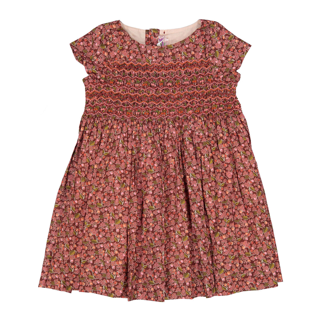 Bonpoint Raspberry Duchesse Dress