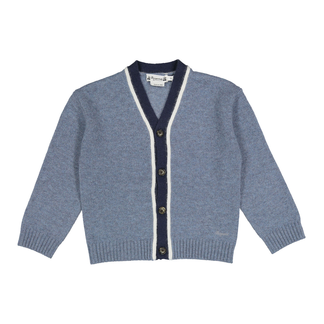 Bonpoint Blue Garfield Cardigan