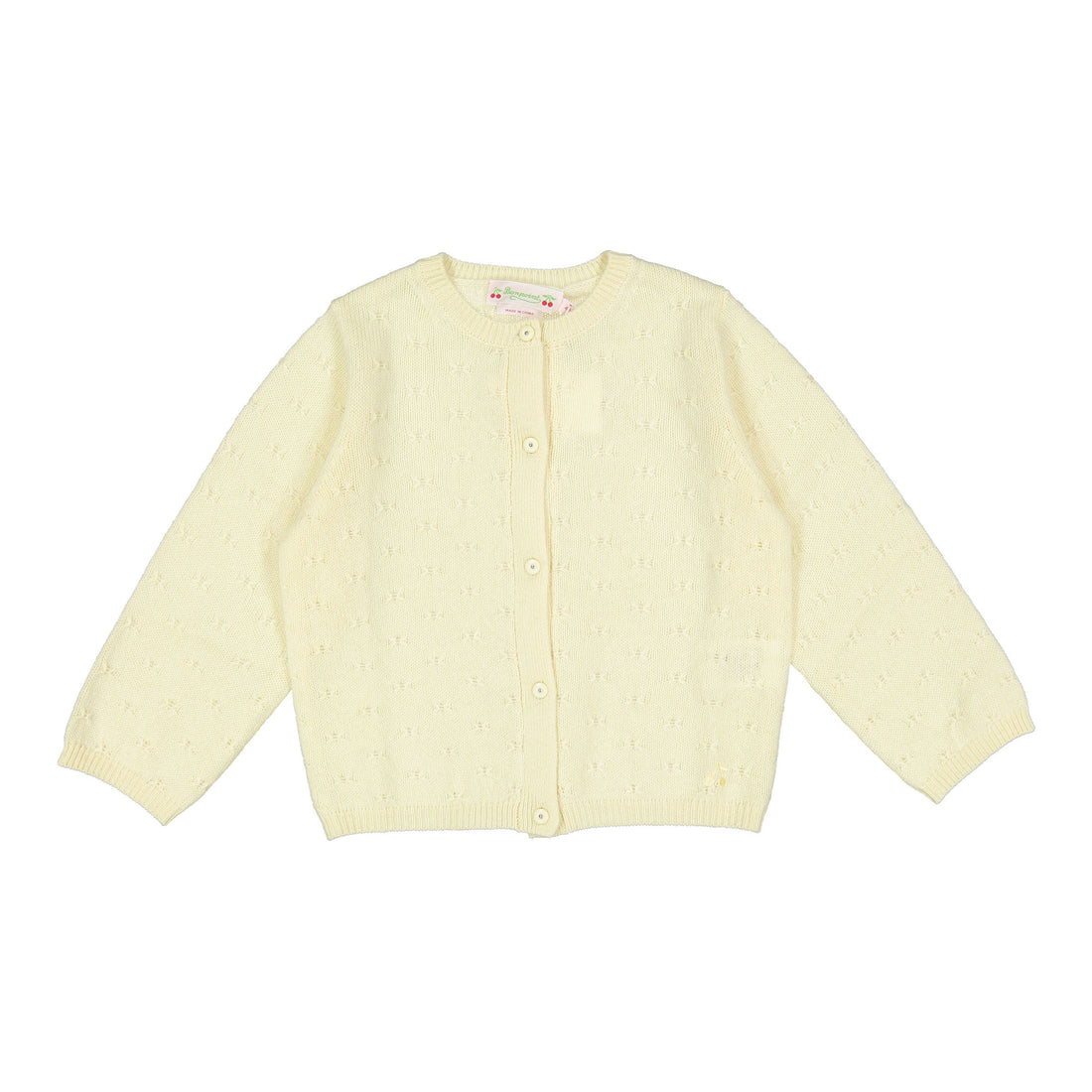 Bonpoint Yellow Jorna Cardigan