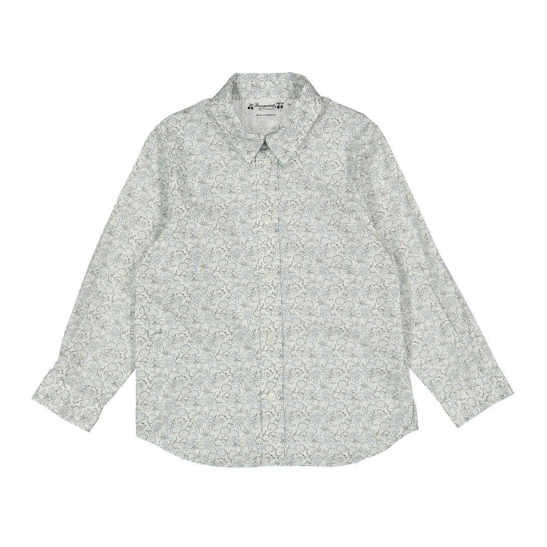 Bonpoint Blue Grey Daho Shirt