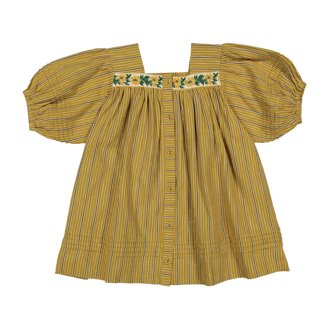 Bonjour Curry Stripe Transat Blouse