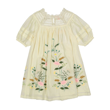  Ecru Sushi Voile Dress