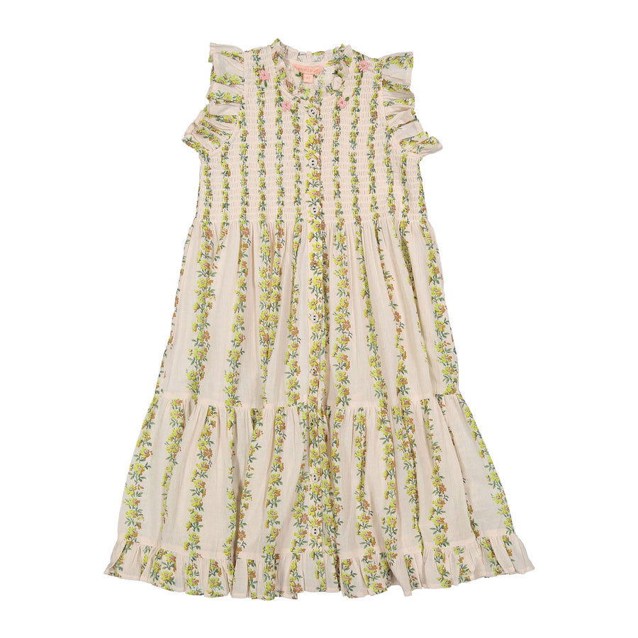 Bonjour Flower Farandole  Ibiza Dress