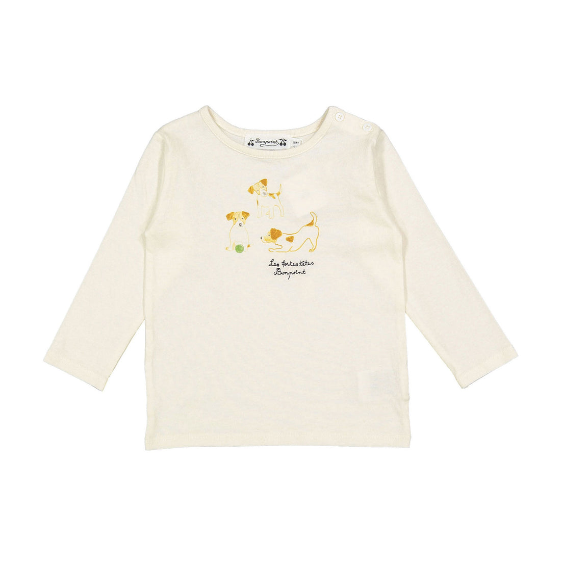 Bonpoint Ivory Tahsin Baby Tee