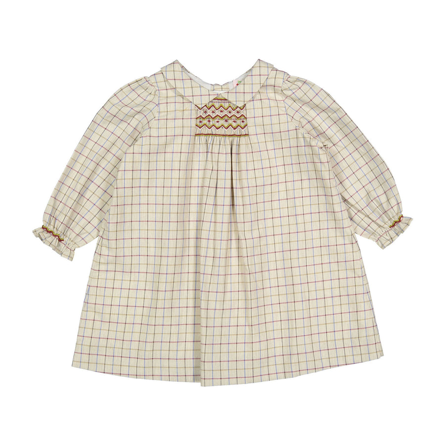 Bonpoint Cement Juju Baby Dress